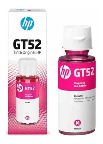 Botella De Tinta Hp Gt52 Magenta (ink Tank 115/ 315