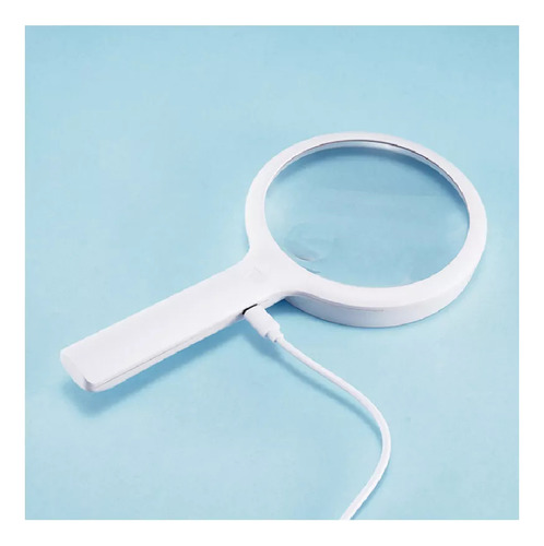 Lupa De Mano, Lupa Grande De Vidrio Óptico 3x De 100 Mm