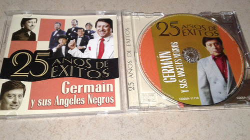 Germáin Y Sus Ángeles Negros Cd 25 Años De Éxitos Muy Bonito