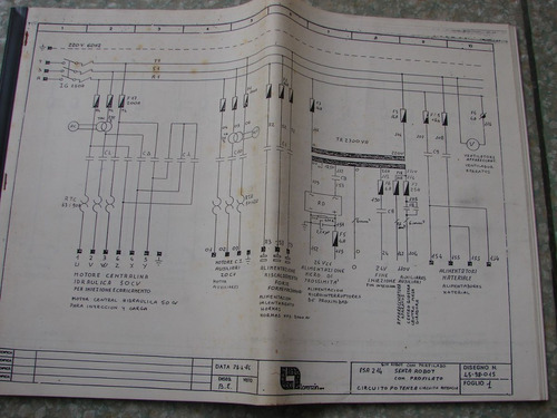 Planos Electricos Industrial  Lorenzin Esa 214 