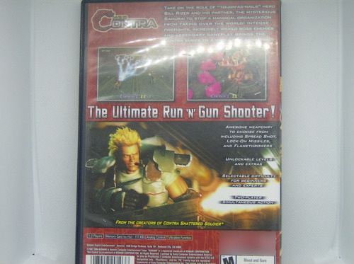 Neo Contra Ps2 Completo! Konami (Usado)