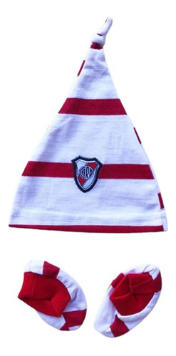 Productos Oficiales River Plate P Bebes Gorrito Y Escarpines