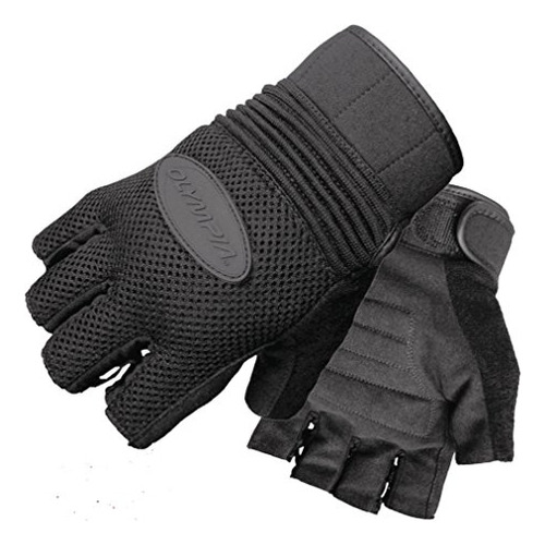 Men's Air Force Fingerless Gel Gloves