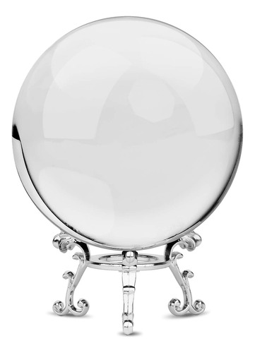 Merrynine Bola De Cristal K9 De 3.150 In Con Elegante Soport