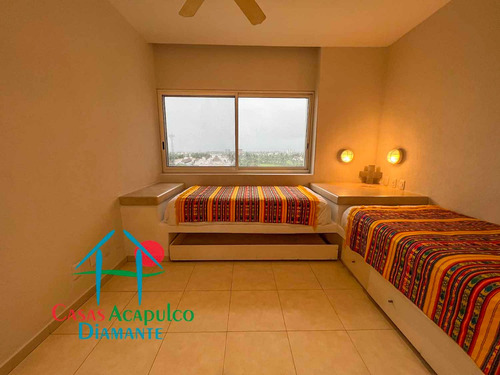 Cad Playamar Diamante T2 501. Depa De Playa Con Terraza Y Vista Al Mar