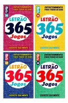 Comprar 4 Livros 365 Jogos Caça Palavras Letrão - Exercite Sua Mente - Lote 5