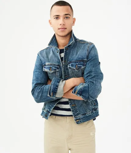 Chamarra de mezclilla aeropostale hombre deals