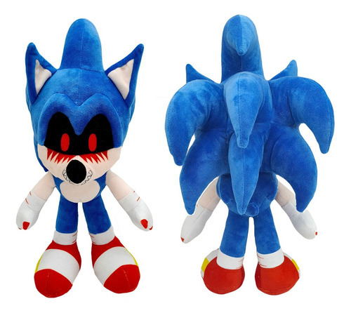 Azul Sonic Exe Muñeca Peluche Juguete Regalo Para Niños 40cm