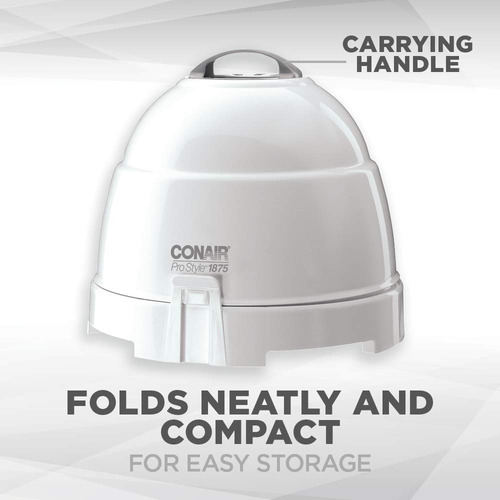 Secador De Cabelo Conair Bonnet 1875w Pro Style Ionic Com Ca