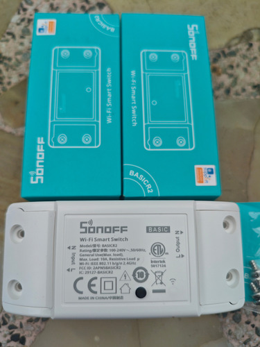Switch Wifi Sonoff Basic R2 Interruptor Inteligente Domotica