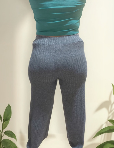 Pantalòn Palazzo De Lanilla Morley Con Bolsillos