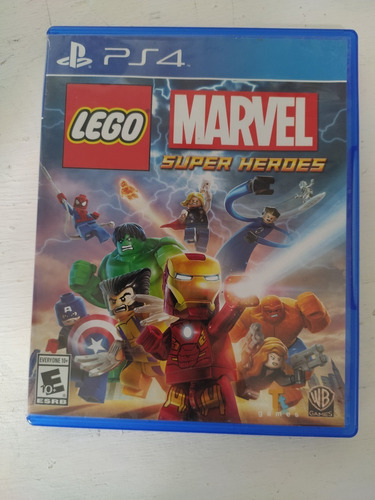 Lego Marvel Superheroes Juego Ps4 Gamezone Mercadopago