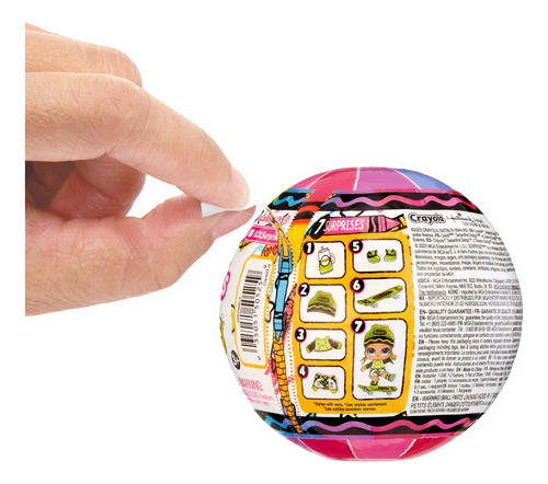 L.o.l Surprise Loves Crayola Muñecas De Colores Con Crayones