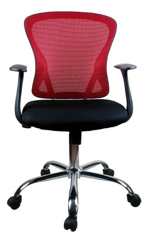 Silla De Escritorio Gas Malla Cromada M+design