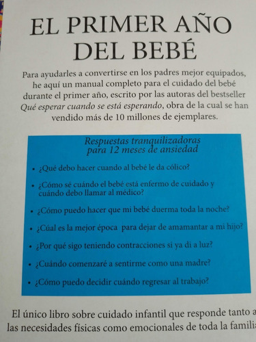 El Primer Año Del Bebé (Usado)