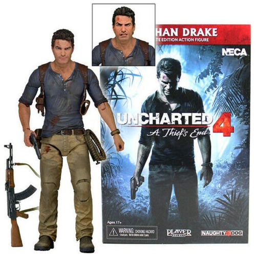 Uncharted 4 A Thiefs End Nathan Drake Modelo Acción Figura 