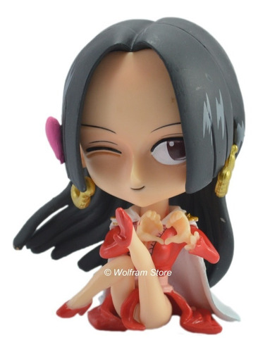 Figura Muñeco Gashapone De One Piece Cabezona Boa Hancock
