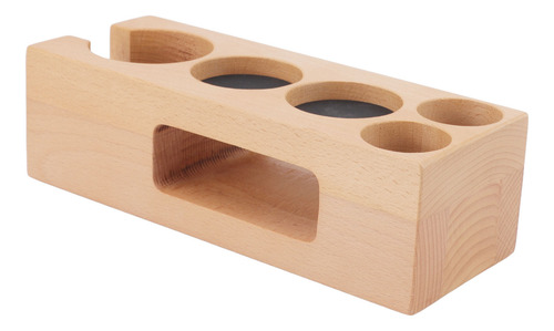Soporte De Madera Para Manipulación De Café Estación De