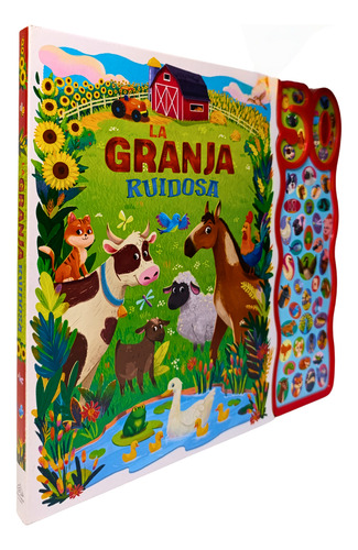 Libro Infantil Didáctico 50 Sonidos La Granja Ruidosa
