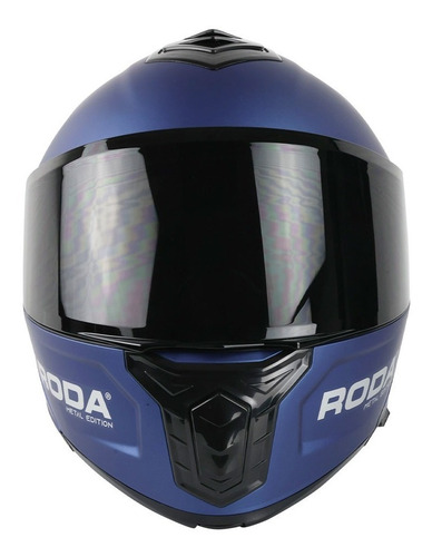Imagen 4 de 10 de Casco Abatible Roda Moto Pilot Gafas Dot + Mica Regalo