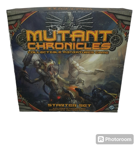 Mutant Chronicles Juego De Mesa Fantasy Flight Incompleto (Usado)