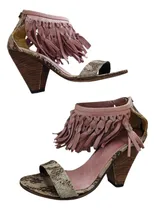 Comprar Sandalias Sarkany Con Tacos Print Tipo Paruolo Prune Rapsodi