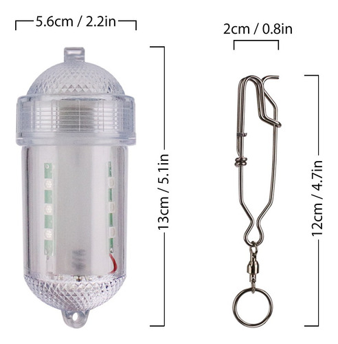 Luz De Pesca Nocturna Para Atraer Peces, Atrae A Los Peces