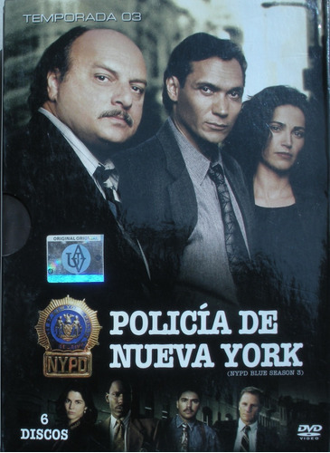 Box X 6 Dvd - Policia De Nueva York Season 3