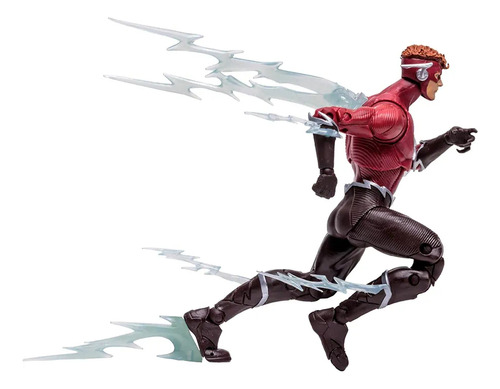 Figura De Acción The Flash Wally West Dc Multiverse