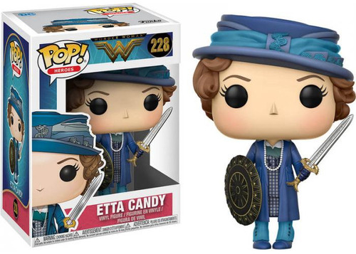 Funko 24972 Pop Heroes Dc Wonder Woman S2 Etta W Sword And