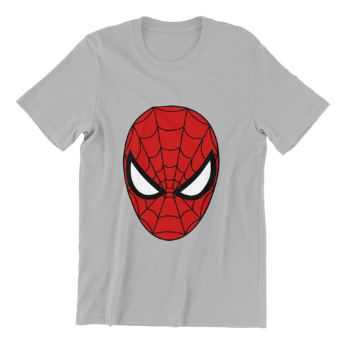 Polera Unisex Spiderman Araña Avengers Mascara Estampado ALG