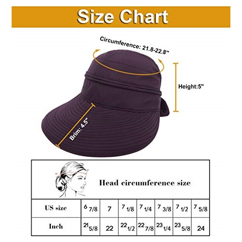 Sombrero Con Protección Solar Uv Upf 50 Para Mujer