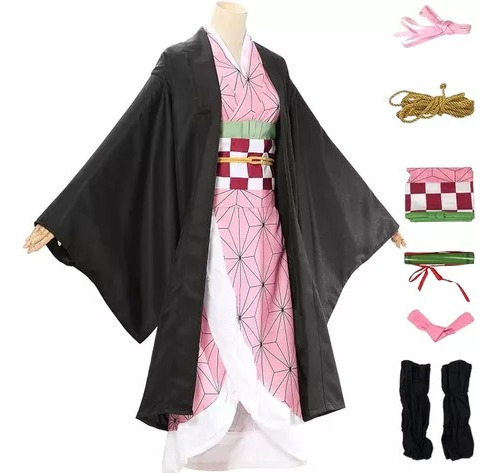 Disfraz Cosplay De Demon Slayers Kimetsu No Yaiba  Variedad De Estilos Kawaii Envio Gratis