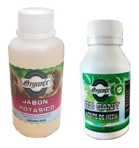 Aceite De Neem Puro + Jabon Potasico Insecticida Better Grow