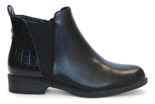 Botin Casual Mujer Via Rosmini Pani Negro