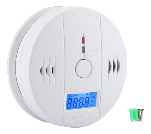 De Alarma Detector Monóxido De Carbono Autónomo Digital