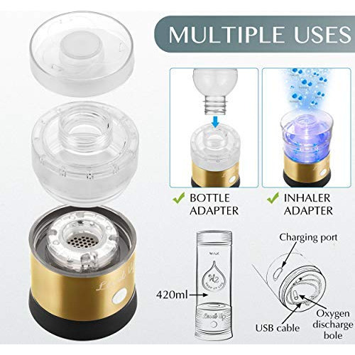 Level Up Way - Generador De Botellas De Agua Con Hidrógeno -