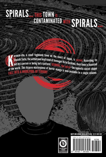 Uzumaki - Junji Ito - Livro Importado - (3-in-1 Deluxe Edition) Manga Hq Graphic Novel Horror - Em Inglês - Capa Dura - Novo