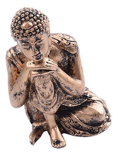 Estatua De Meditación De Plata Plata Como Se Describe
