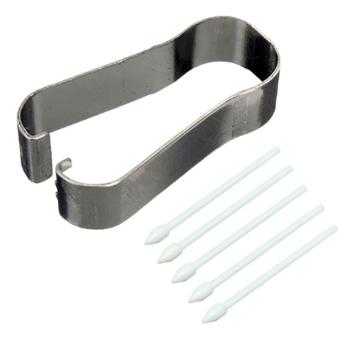 5 Pontas De Caneta Stylus Pontas Recarga Conjunto De Branco