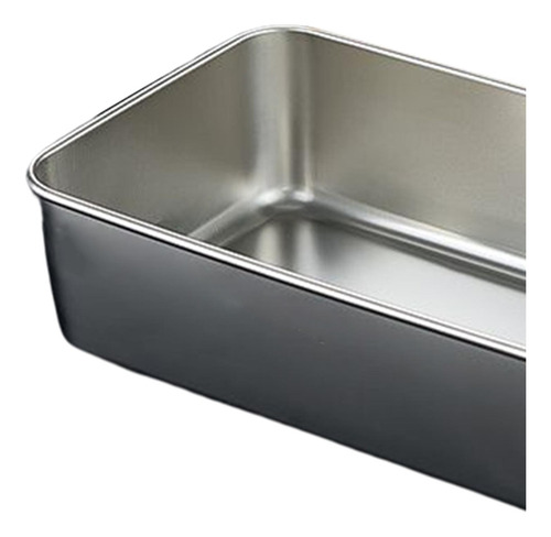 Platos De Acero Inoxidable Organizador De Frutas Medio