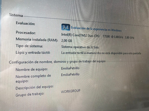 Sony Vaio Pcg-384l (Usado)