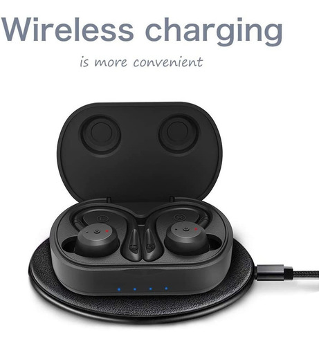 Imagen 3 de 7 de Auriculares Inalambricos Muzili Bluetooth Negro