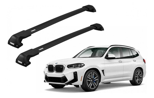 Barras Thule Bmw X3 18- Ra / Edge Flush Black