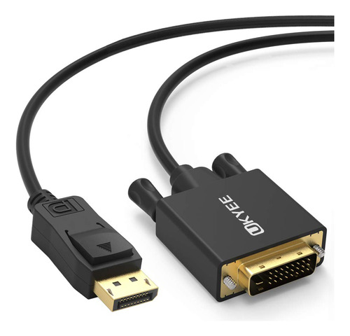 Ukyee Cable Displayport A Dvi De 6 Pies, Puerto De Pantalla