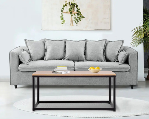 Mesa De Centro Rectangular De Madera Sky
