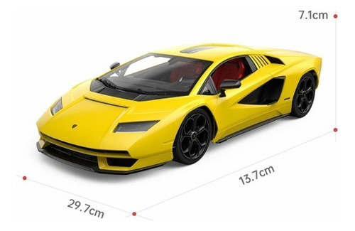 Auto A Control Remoto R/c 1:16 Lamborghini Countach Rastar