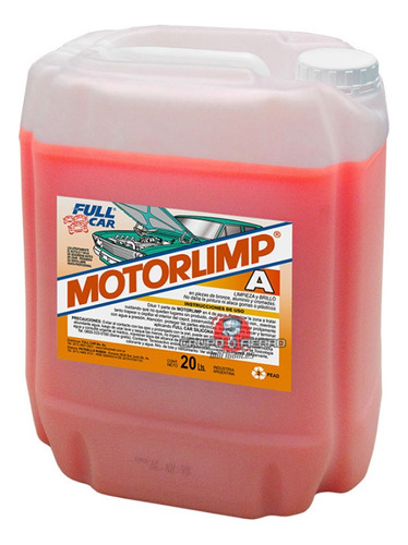 Balde De Desengrasante Full Car Motorlimp A X 20 Litros