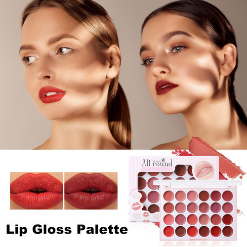 . Palette Lip Gloss Matte Lip Color Plat