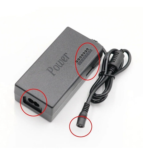 Cargador Adaptador Corrient Universal 4a 12-24v 96w Notebook